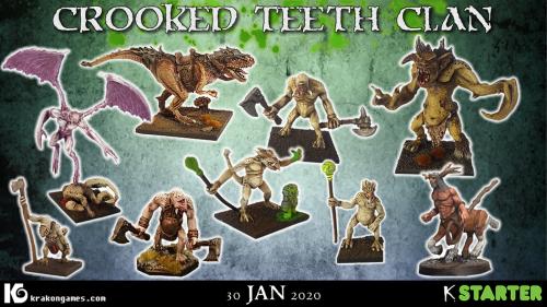 Crooked Teeth Clan - Fomorian miniatures
