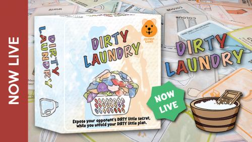 Dirty Laundry Card Game