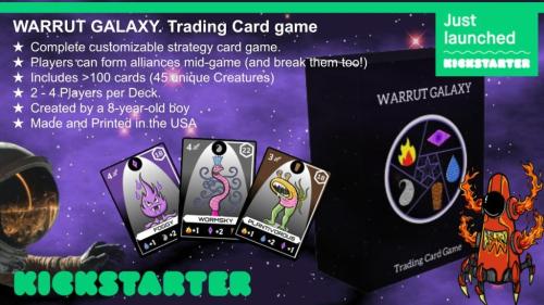 WARRUT GALAXY trading card Game.