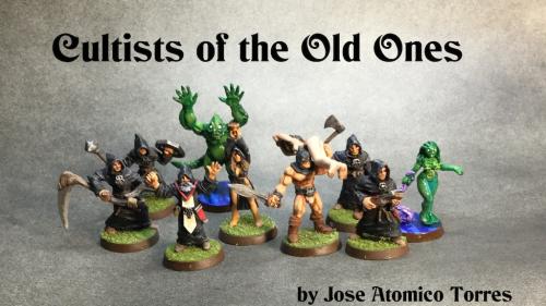 Cultists of the Old Ones - Heroic 28mm pewter miniatures
