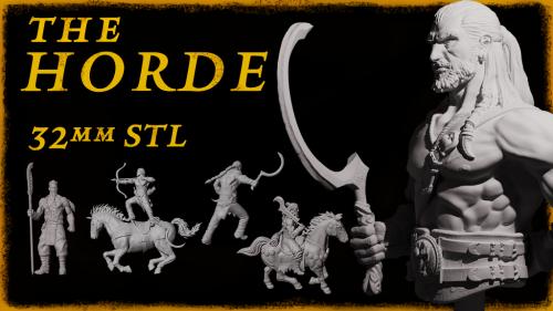 The Horde| Printable STL miniatures