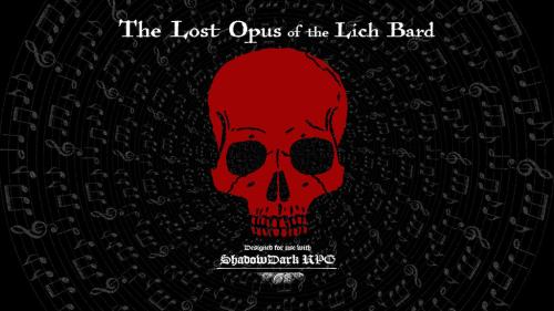 The Lost Opus of the Lich Bard: A Shadowdark Adventure Zine