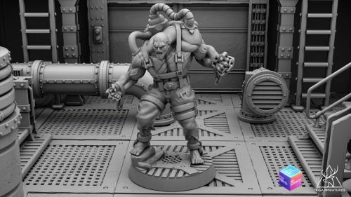 LIVIS biostation: miniatures and terrain