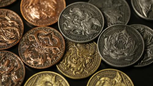 Seven Deadly Sins Themed Metal Coins