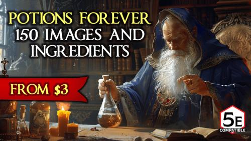 Potions Forever: Imagery & Ingredients