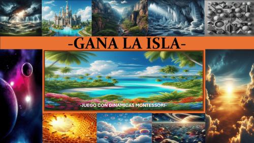 WIN THE ISLAND / GANA LA ISLA (board game / juego de mesa).