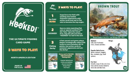 HOOKED! Fishing Card Game