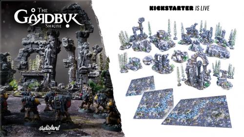 The GÅRDBÛK Shrine: Wargames Winter Complete Terrain Sets
