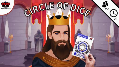 Circle of dice: a Roll & write game (Print & Play)