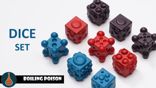 Boiling Poison Dice set