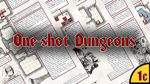 One-shot Dungeons for 5E - 1â¬