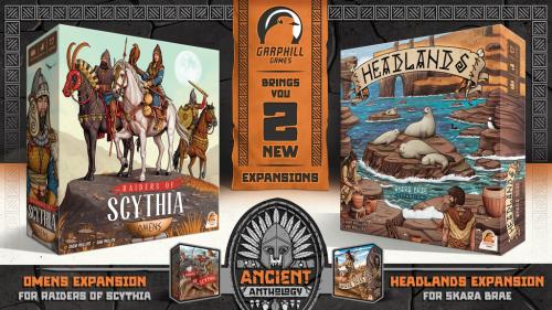 Omens & Headlands: Expansions for Scythia & Skara Brae