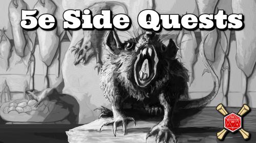 5e Side Quests with Map Shield