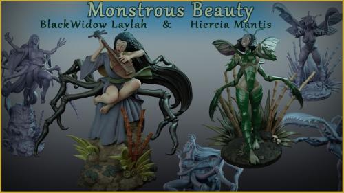 Monstrous Beauty Series "2" STL