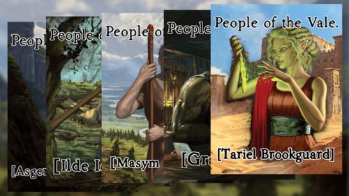People of the Vale issues 1--5