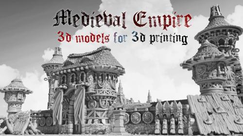 Medieval Empire - modular architecture and decorations