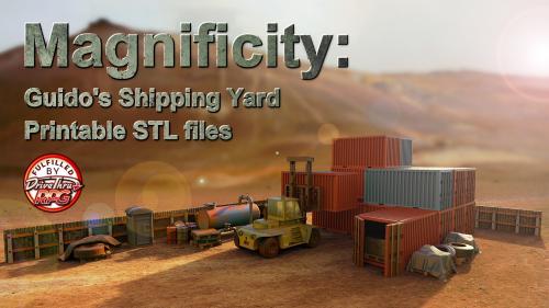 Magnificity: Guido s Shipping Yard - Printable STL files