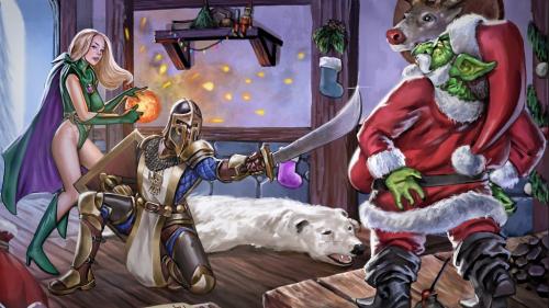 Goblin Raid on the Winter Stockade for 1E/5E + 30 PDFS!