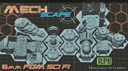 MechScape Sci-Fi Terrain