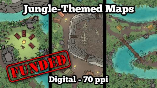 Jiiboni Bush Jungle-Themed Map Set