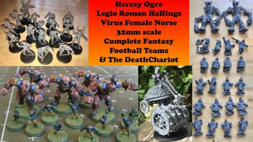 Fantasy Football Ogres, Halflings and female Norse teams