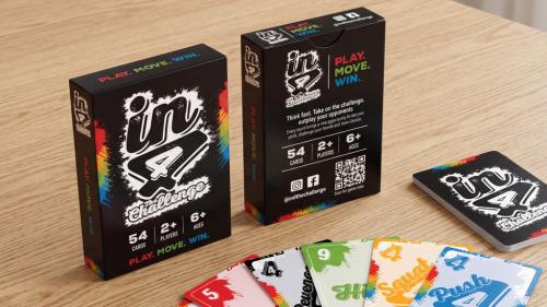 In4TheChallenge: A Card Game for all fitness levels.