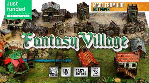 Fantasy Village - Wargaming terrain