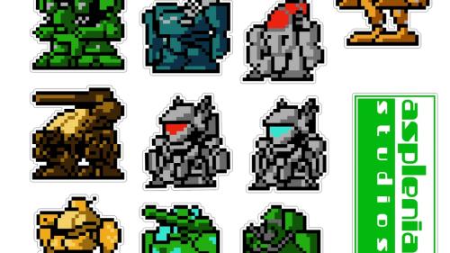 8bit BT 2nd Edition sticker sheet
