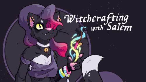 Witchcrafting with Salem: A wand-building zine