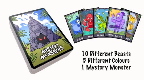 Mystery Monsters, (Card Game)