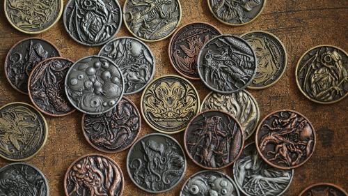 The Myth of Cthulhu: Collectible Coins & Foil Bookmarks