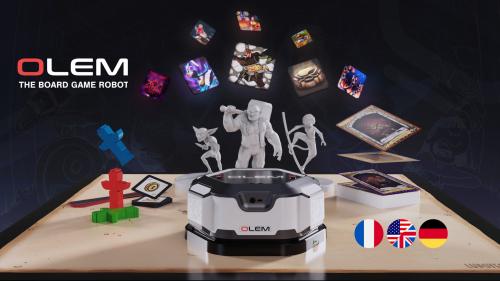 OLEM, the boardgame robot by LudoTech