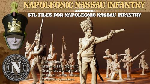 Napoleonic Nassau Infantry