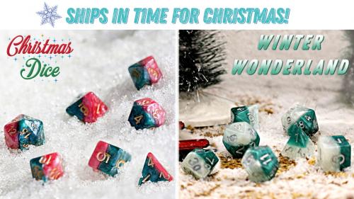 Halfsies Dice: The Christmas Edition