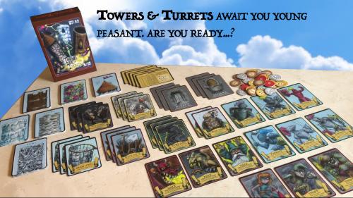 Towers and Turrets: Tabletop card game