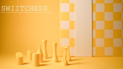 Swiitchess : 2-in-1 Travel Chess Set, with chess variant.