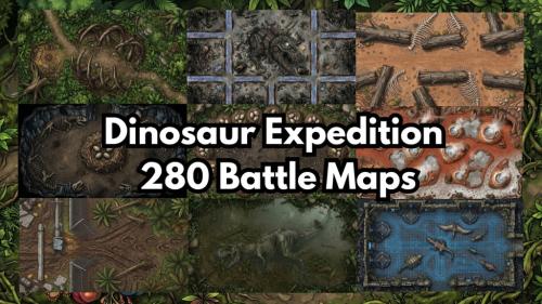 Dinosaur Expedition Battle Maps