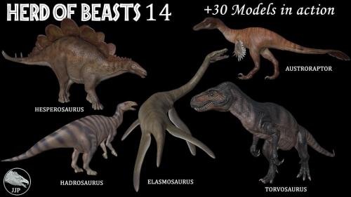 HERD OF BEASTS 14 - DINOSAURS 7
