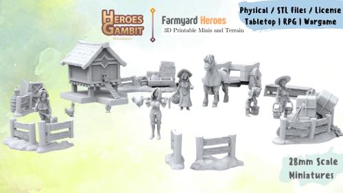 HEROES GAMBIT : FARMYARD HEROES
