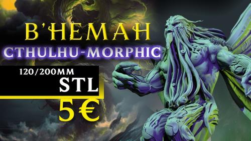 B hemah, A Cthulhu-Morphic Creature Spawned From The Slime