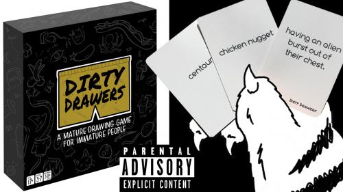 Dirty Drawers: A Mature Drawing Game For Immature People