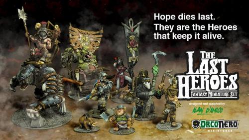 The Last Heroes: Fantasy Miniature Set