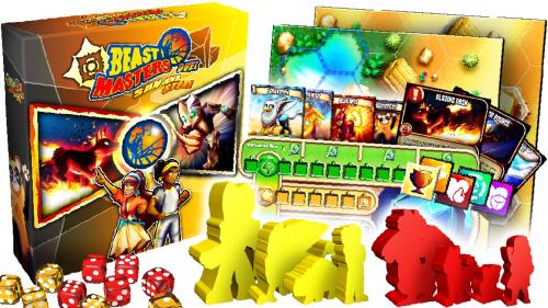 Beast Masters Duel: A Dueling Game with Custom Meeples