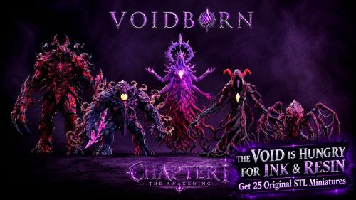 VOIDBOR-Chapter I:The Awakening 15 Cosmic Horror, Miniatures