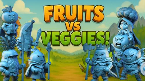 FRUITS vs VEGGIES!