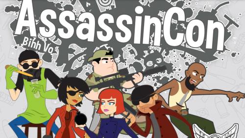 AssassinCon 4-6 Player Hidden Assassin Game