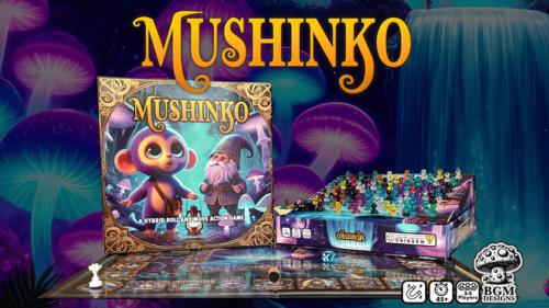 Mushinko : Roll & Move Mushroom Pachinko!