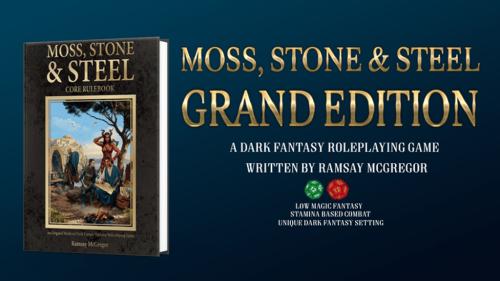 Medieval Dark Fantasy RPG: Moss, Stone & Steel