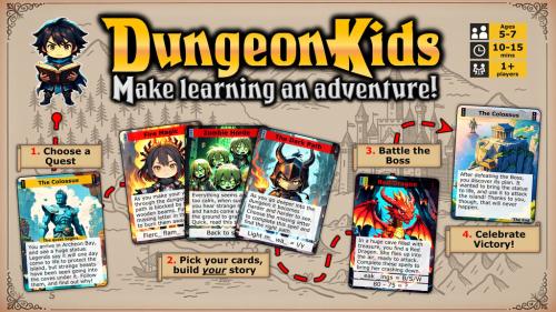 DungeonKids - Educational Card Game