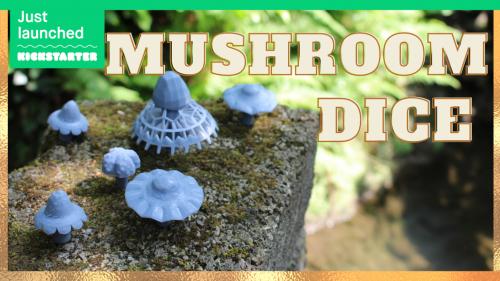 Mushroom Dice Set